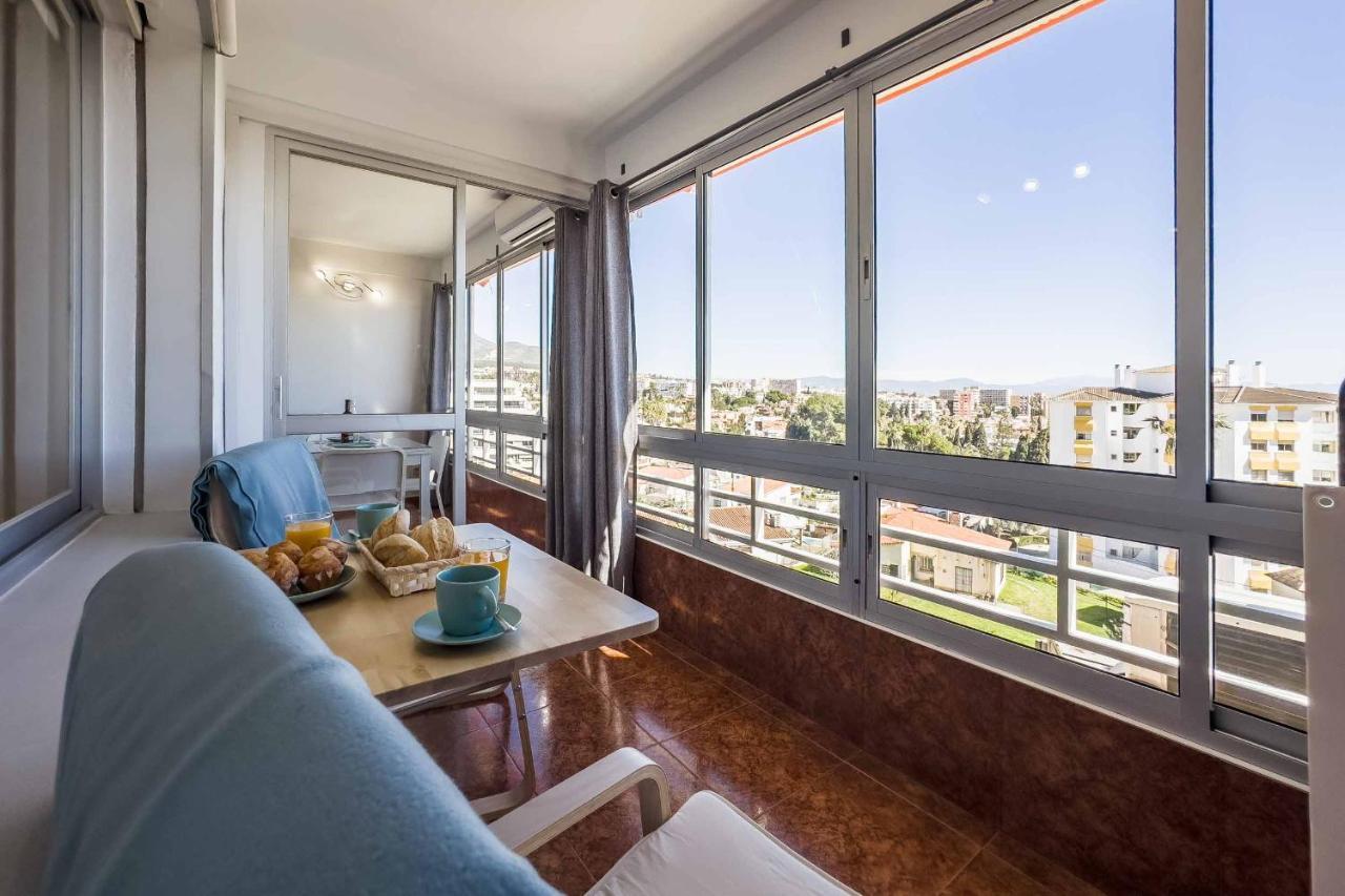Apartamento Acogedor, Terraza, Piscina Y Mar Benalmádena Extérieur photo