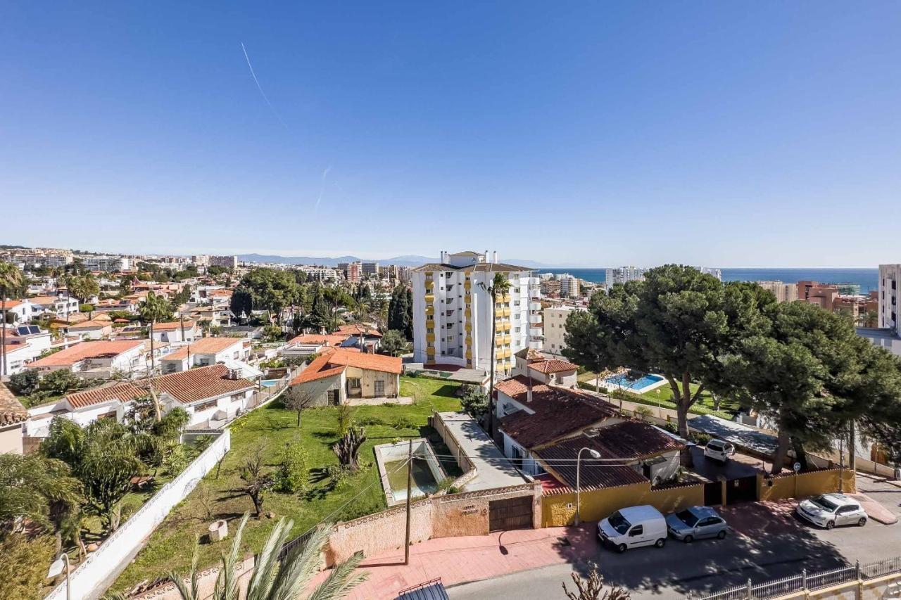Apartamento Acogedor, Terraza, Piscina Y Mar Benalmádena Extérieur photo