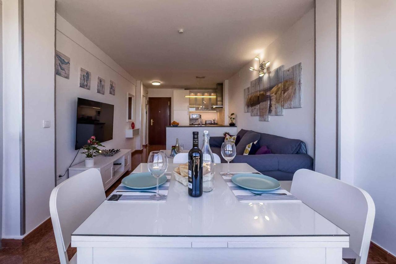 Apartamento Acogedor, Terraza, Piscina Y Mar Benalmádena Extérieur photo