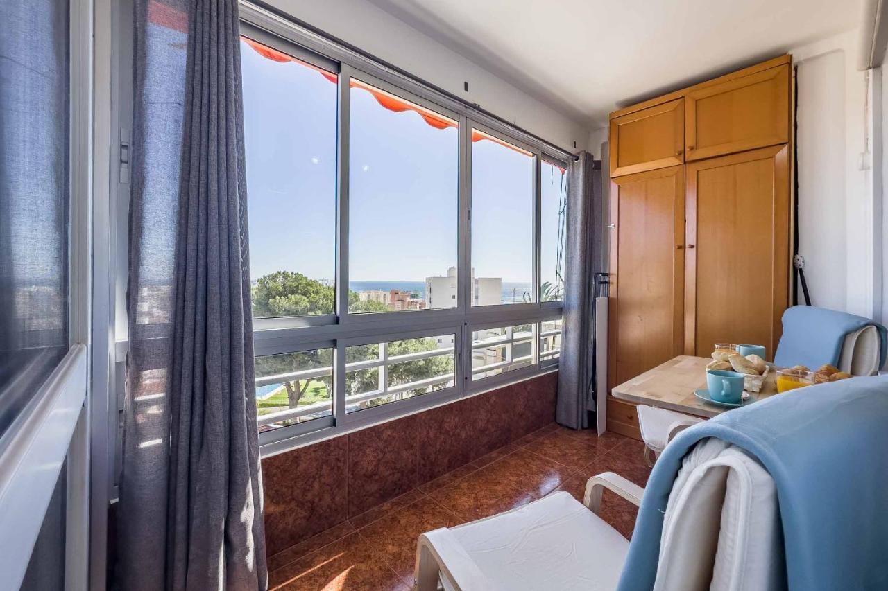 Apartamento Acogedor, Terraza, Piscina Y Mar Benalmádena Extérieur photo