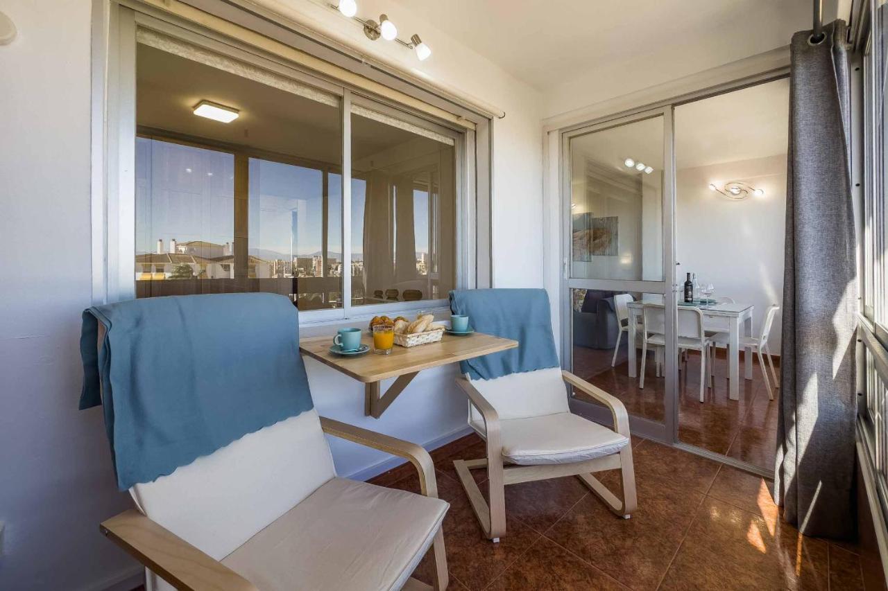 Apartamento Acogedor, Terraza, Piscina Y Mar Benalmádena Extérieur photo