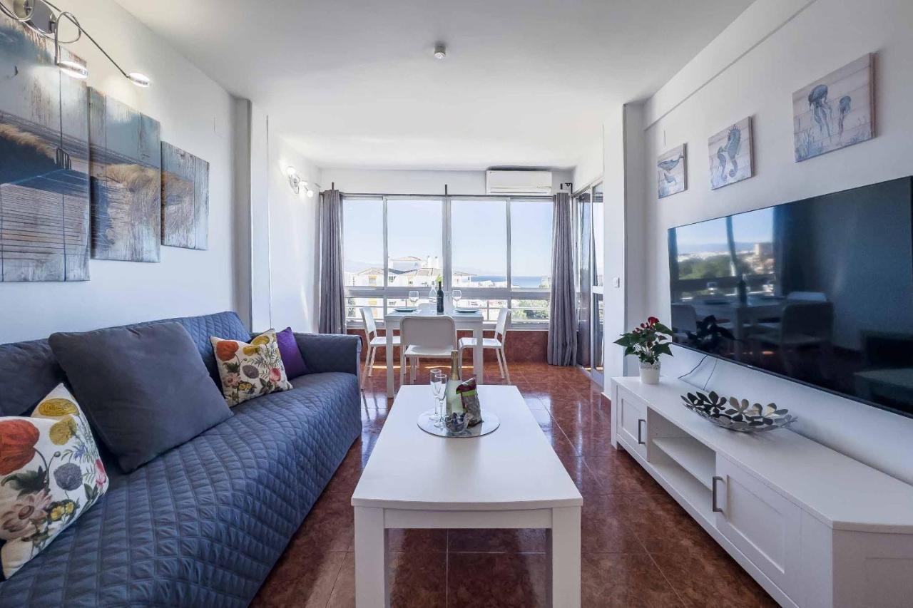 Apartamento Acogedor, Terraza, Piscina Y Mar Benalmádena Extérieur photo
