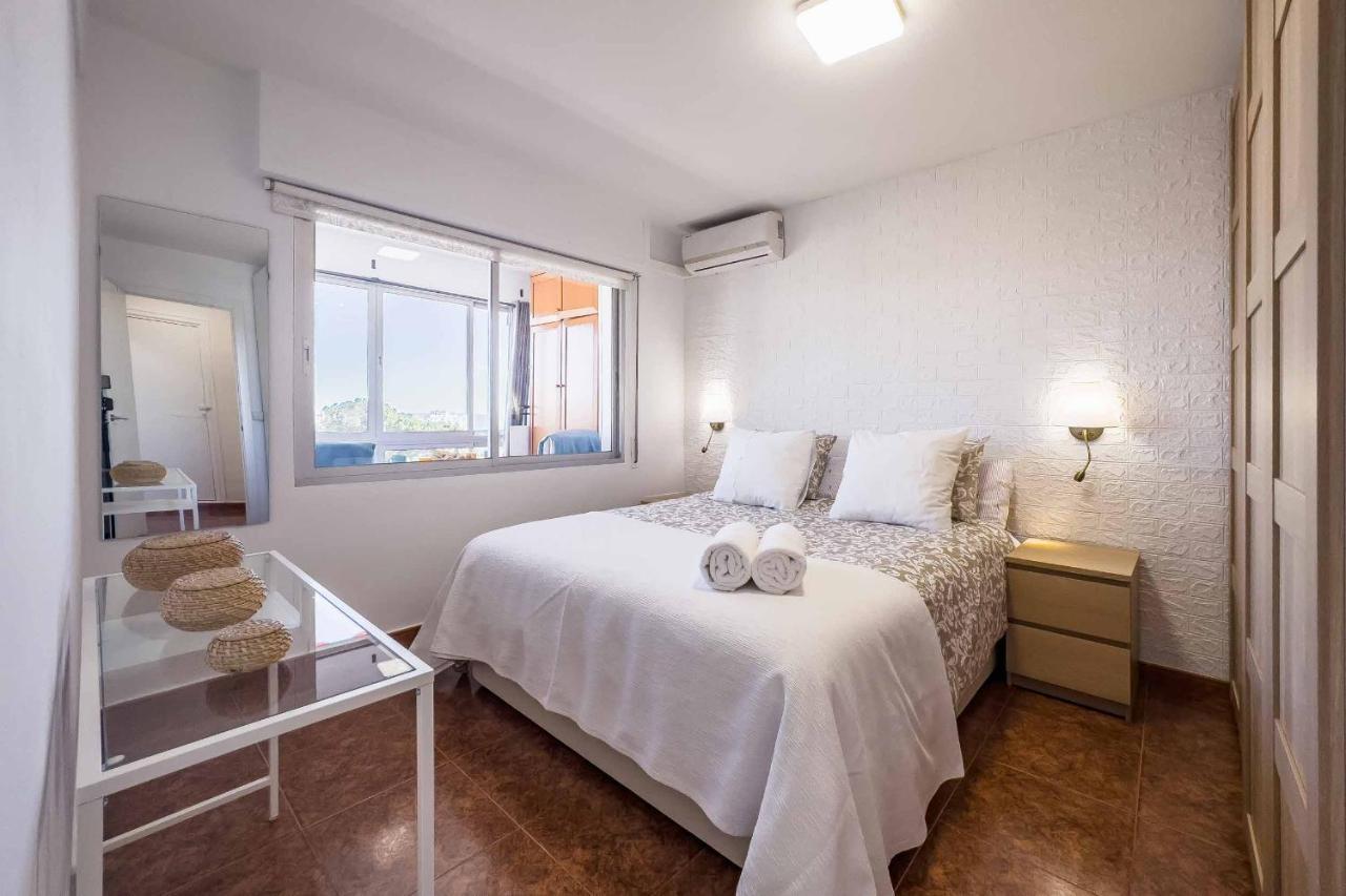 Apartamento Acogedor, Terraza, Piscina Y Mar Benalmádena Extérieur photo